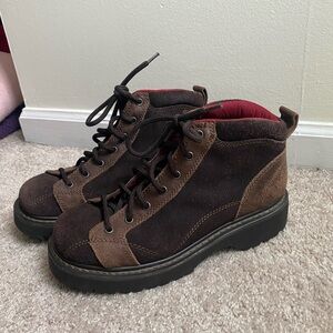 American Eagle Outfitters Brown and Black Boots